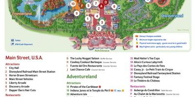 Disney village Paris Karte